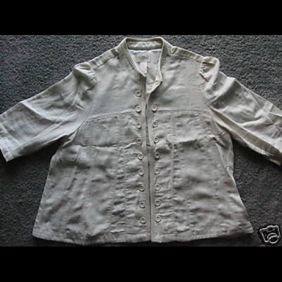 ANTHROPOLOGIE Cidra Button Cotton Jacket 2 - Picture 1 of 7